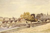 Henri-Joseph Harpignies - Pont Neuf Paris